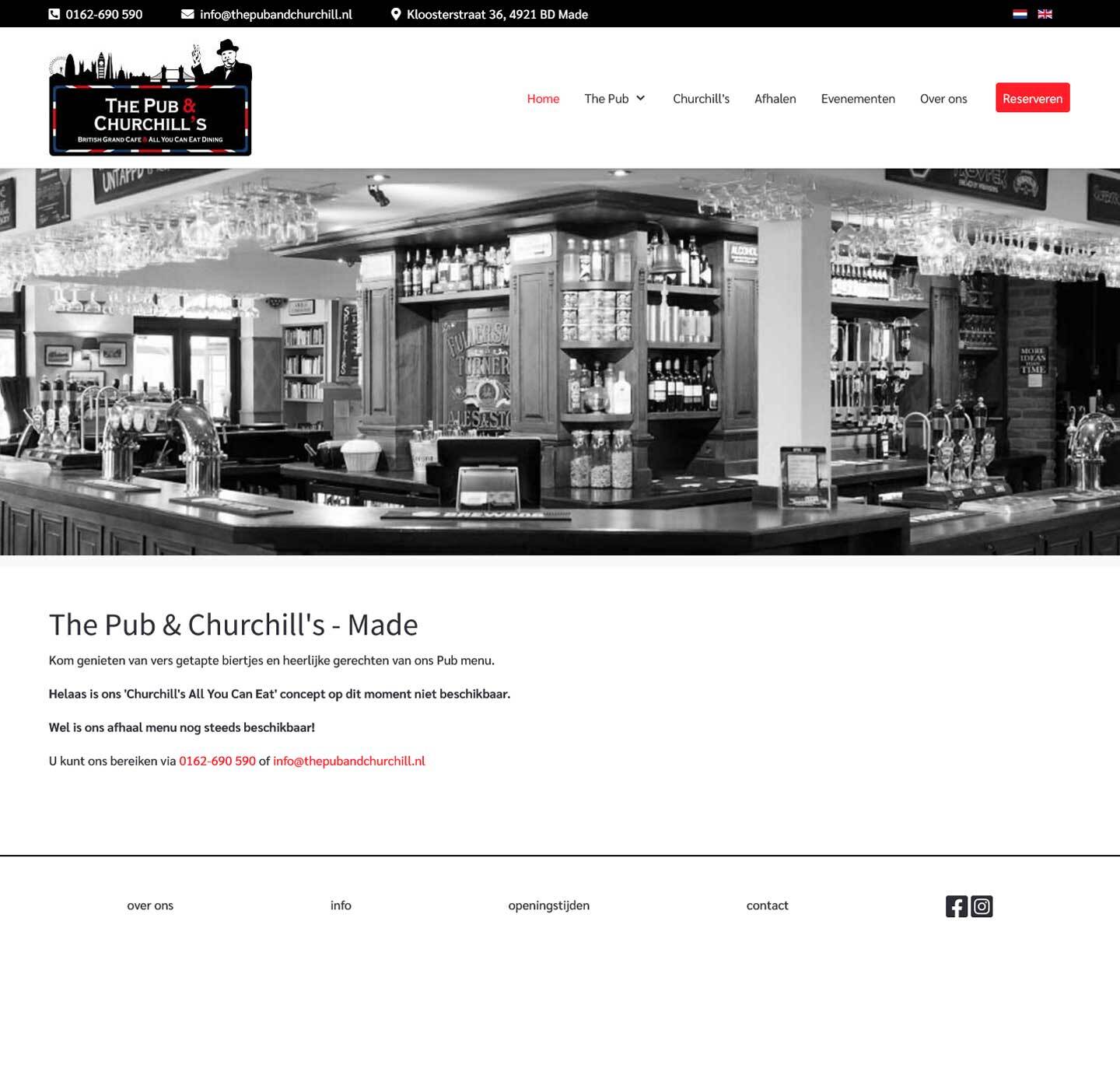 The Pub & Churchill's