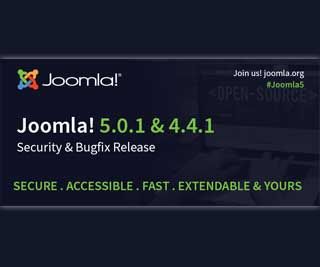 Joomla! 4.4.1 en 5.0.1 zijn beschikbaar