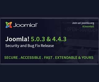 Joomla! 4.4.3 en 5.0.3 zijn beschikbaar